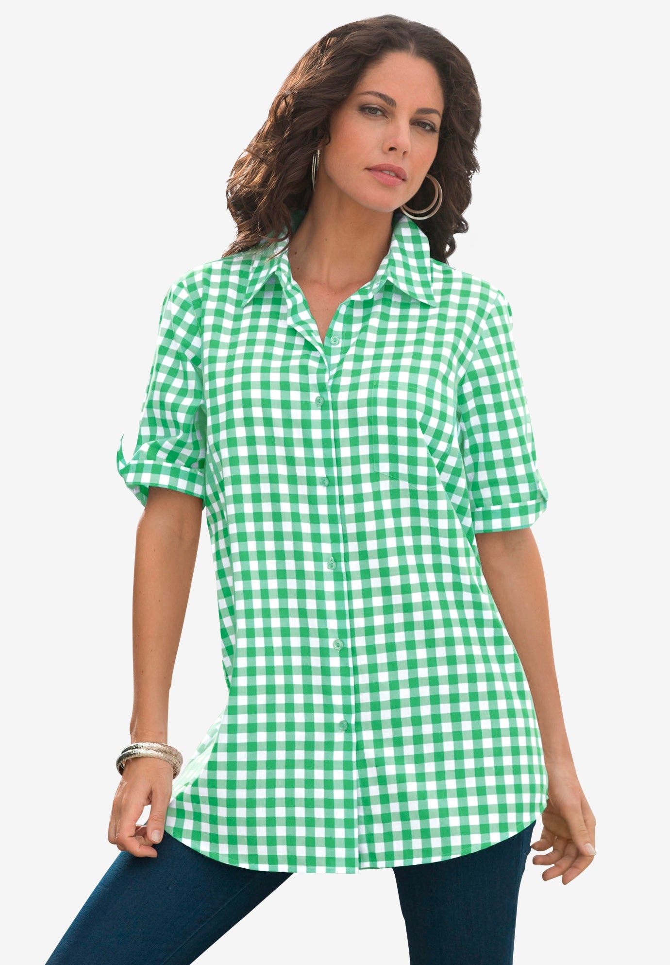 French Check Shirt image number 0