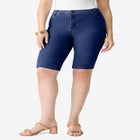 Plus Size Classic Stretch Bermuda Short image number null