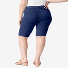 Plus Size Classic Stretch Bermuda Short image number null
