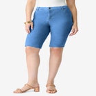 Plus Size Classic Stretch Bermuda Short image number null