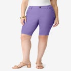 Plus Size Classic Stretch Bermuda Short image number null