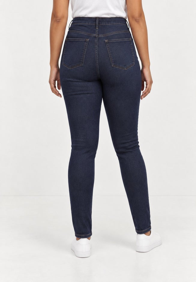 Mid-Rise Comfort Stretch 5-Pocket Slim Leg Jean image number 1