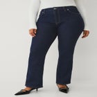 Mid-rise Stretch Bootcut Jeans image number null