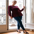 Sela Smocked Long Sleeve Top image number 2