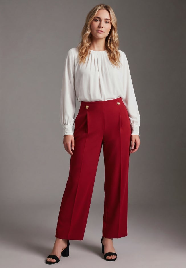 Cool Hand Wide Leg Trouser image number 3