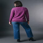 Corinne Contrast Rib Sweater image number 4