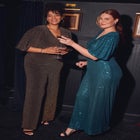 Twist Cape Metallic Jumpsuit image number 2