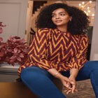 Paulina Peplum Blouse image number 2