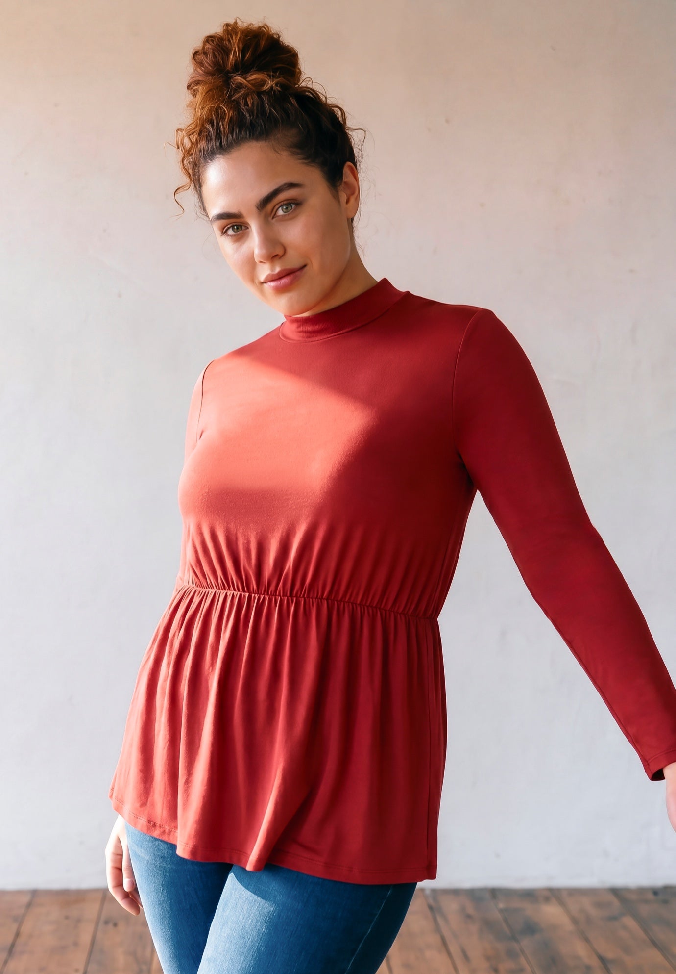 Flowy Peplum Top image number 0
