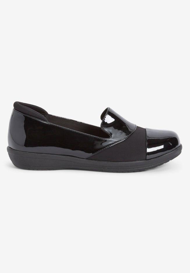 The Annete Bunion Friendly Slip On Orthotic Flat image number 3