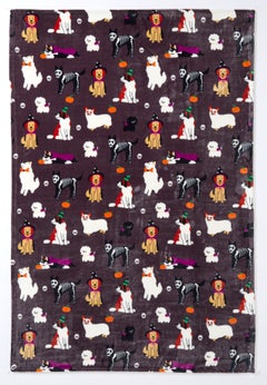 Plush Flannel Throw Blanket