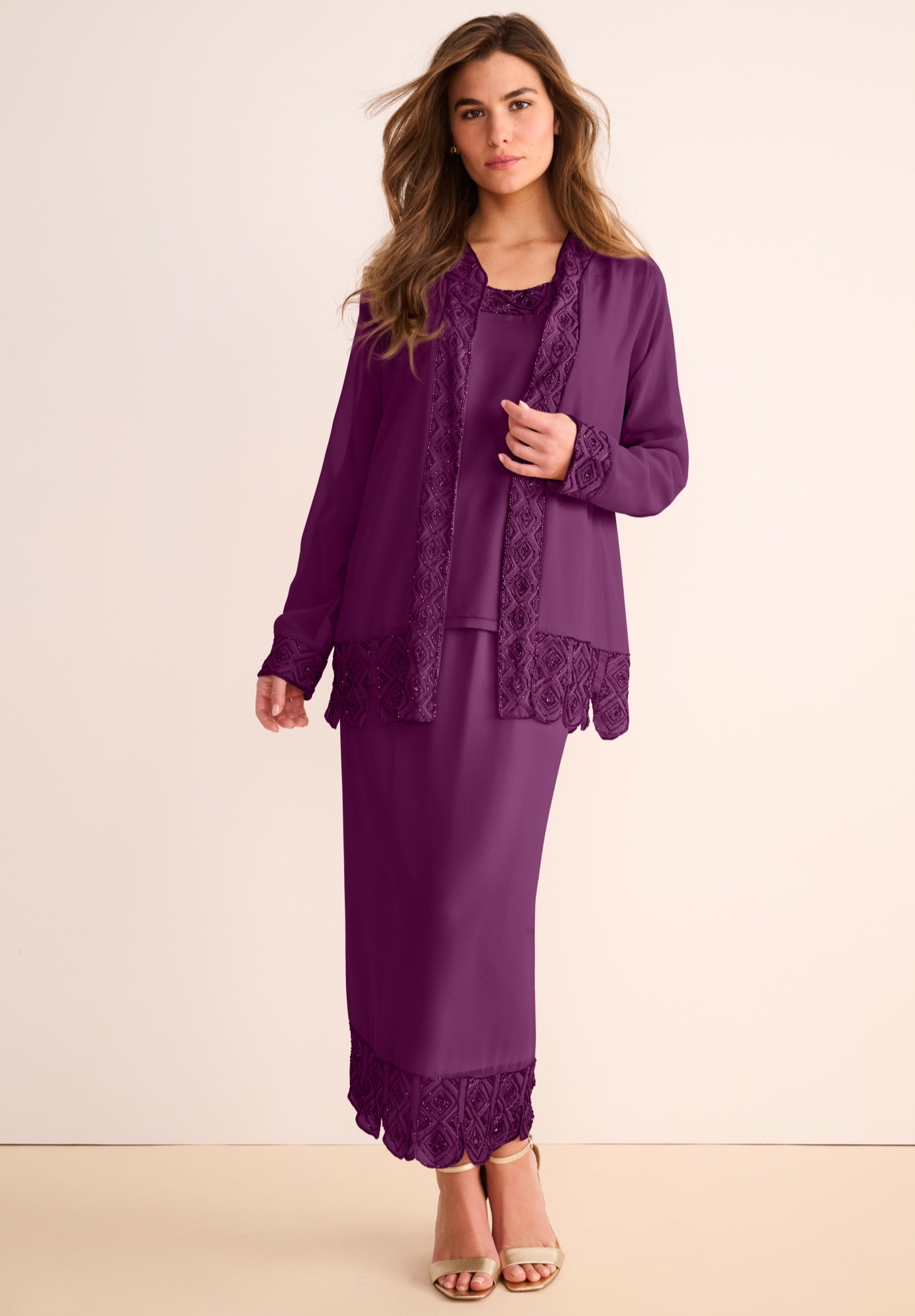 Beaded Skirt Set image number 0