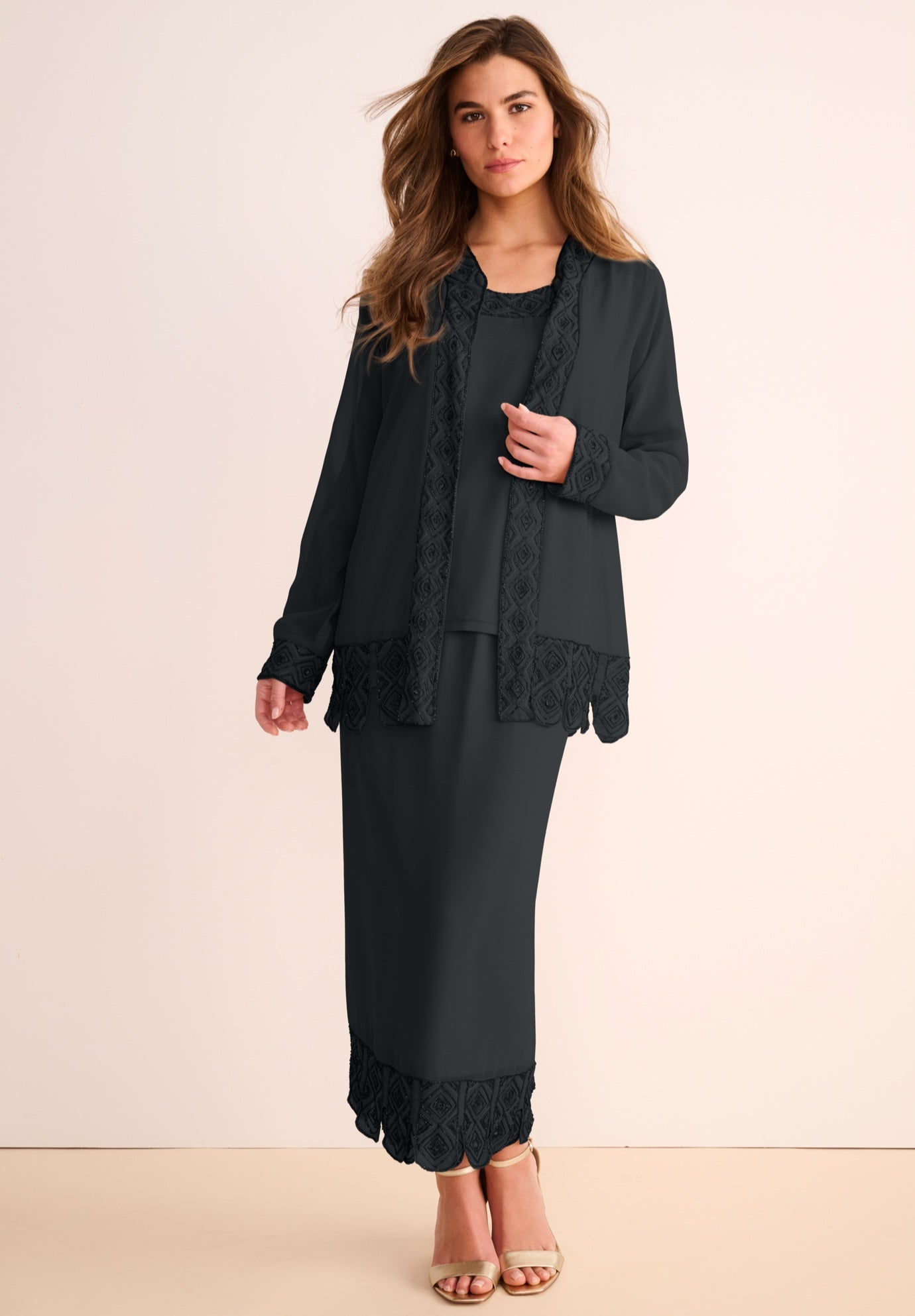 Beaded Skirt Set image number 0