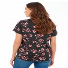 Plus Size Cotton Ultimate V-Neck Tee image number null