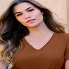 Plus Size Cotton Ultimate V-Neck Tee image number null