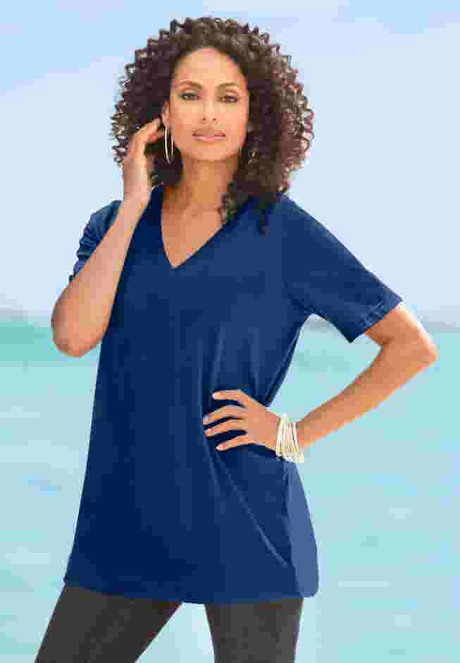 Ultimate V Neck Tee image number 5