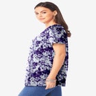 Plus Size Cotton Ultimate V-Neck Tee image number null