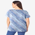 Plus Size Cotton Ultimate V-Neck Tee image number null