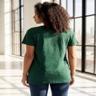 Plus Size Cotton Ultimate V-Neck Tee image number null