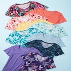 Plus Size Cotton Ultimate V-Neck Tee image number null