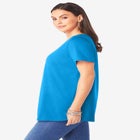 Plus Size Cotton Ultimate V-Neck Tee image number null