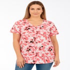 Plus Size Cotton Ultimate V-Neck Tee image number null