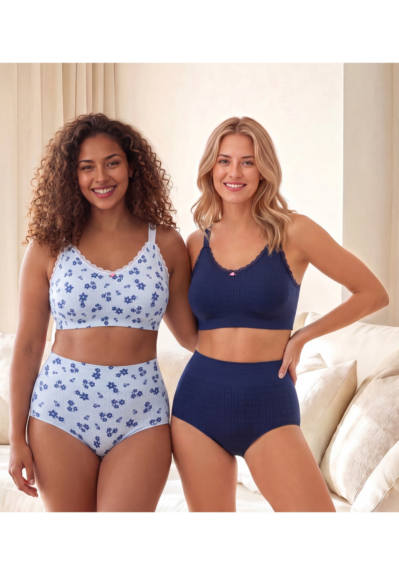 Pointelle Seamless Brief 2-PK image number 3