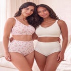 Comfort Choice&reg; Pointelle Leisure Bra 2-Pack image number 0