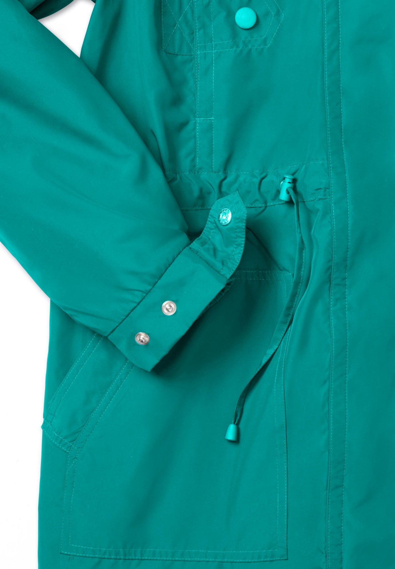 Taslon&reg; Anorak Jacket with Removable Fleece Lining image number 5