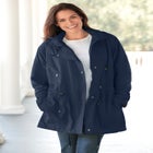 Taslon&reg; Anorak Jacket with Removable Fleece Lining image number 0