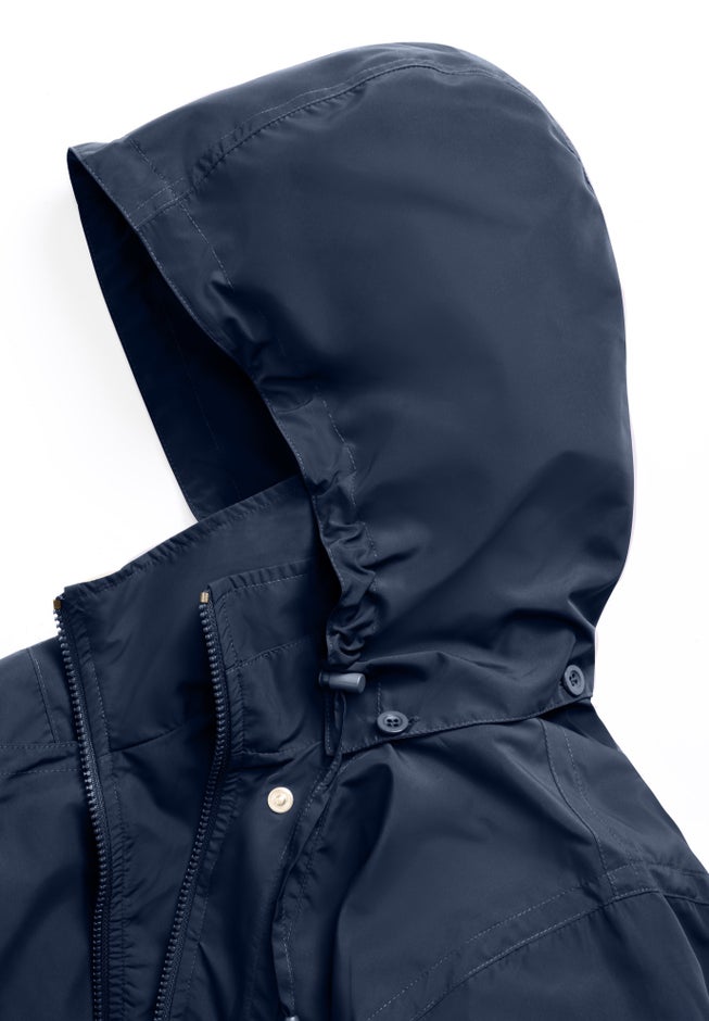 Taslon&reg; Anorak Jacket with Removable Fleece Lining image number 4