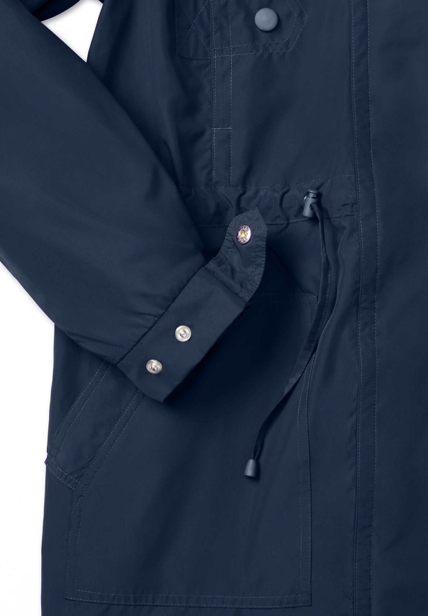 Taslon&reg; Anorak Jacket with Removable Fleece Lining image number 5
