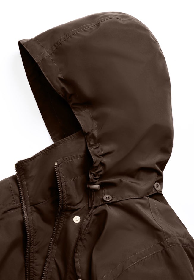 Taslon&reg; Anorak Jacket with Removable Fleece Lining image number 4