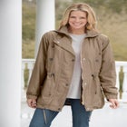 Fleece-Lined Taslon&reg; Anorak image number null