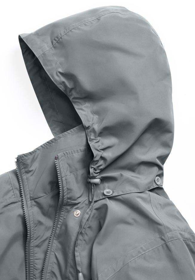 Taslon&reg; Anorak Jacket with Removable Fleece Lining image number 3