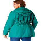 Taslon&reg; Anorak Jacket with Removable Fleece Lining image number 2