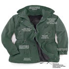 Taslon&reg; Anorak Jacket with Removable Fleece Lining image number 1