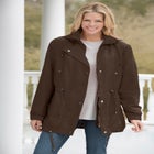 Taslon&reg; Anorak Jacket with Removable Fleece Lining image number 0