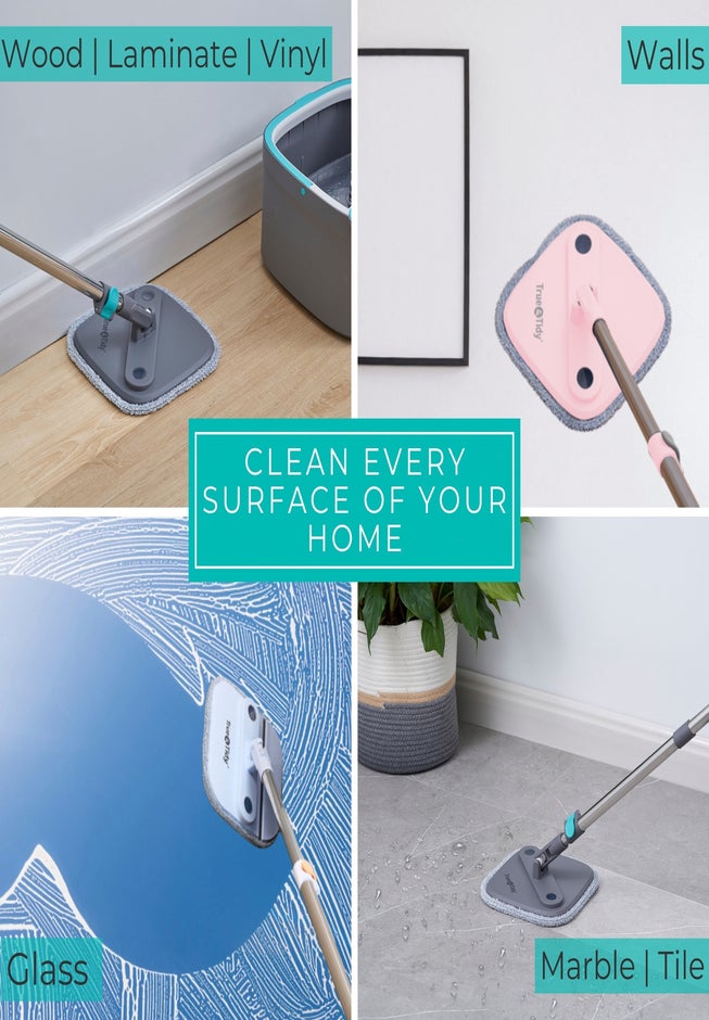 True & Tidy True Clean 2-Pc. Mop Pad Set image number 2