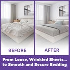 GripNHold&reg; Bed Sheet Grippers 4-Pack image number null