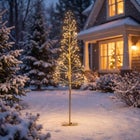 5 Ft. H Gold LED Starburst Tree image number 5