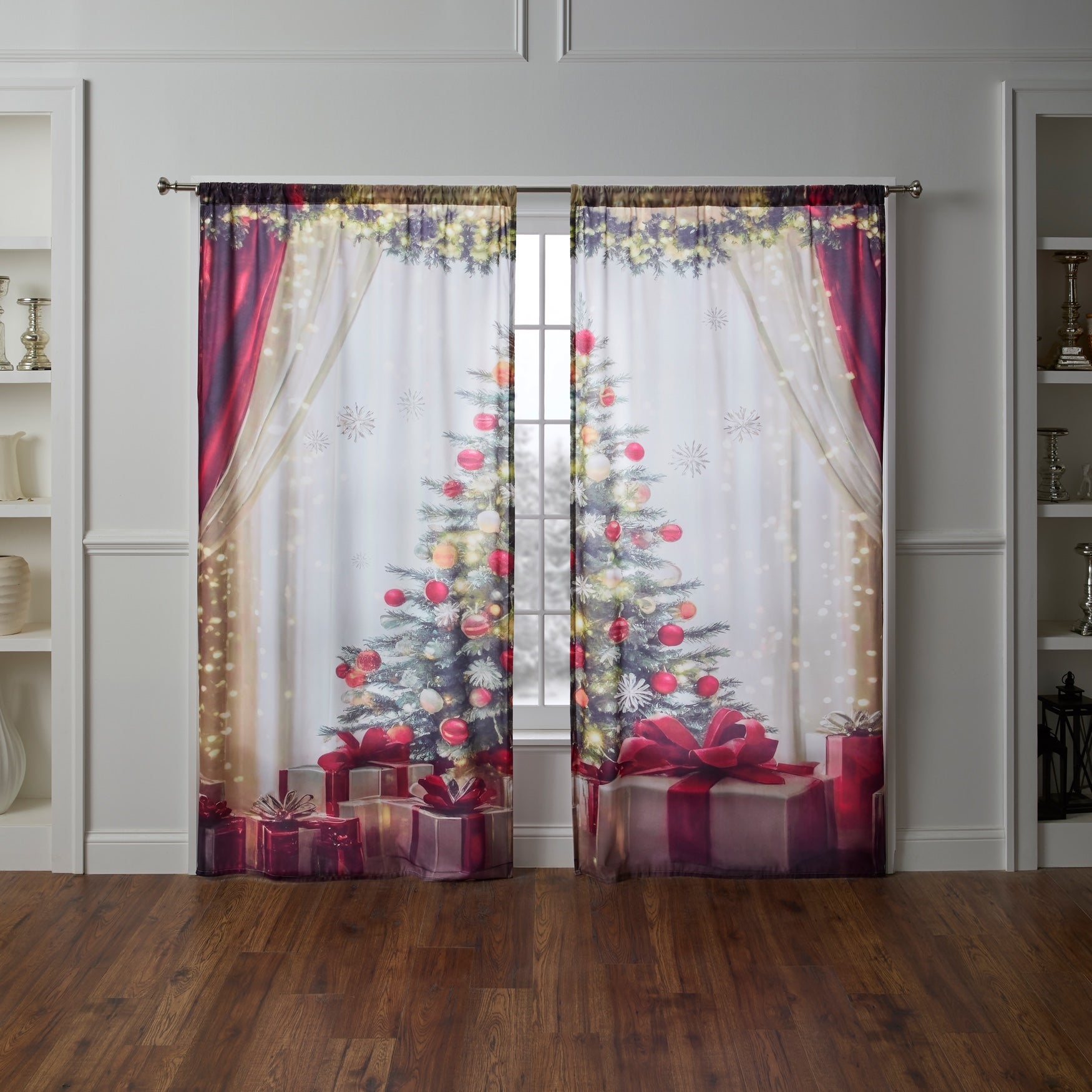 Christmas Tree Curtain panel image number 0
