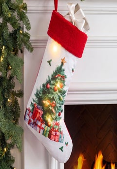 Pre-lit Stocking