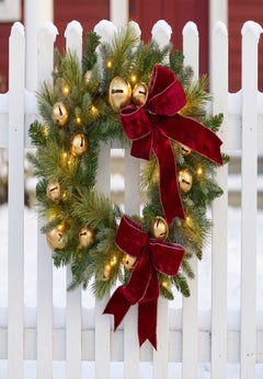24" Pre-lit Jingle All the Way Wreath