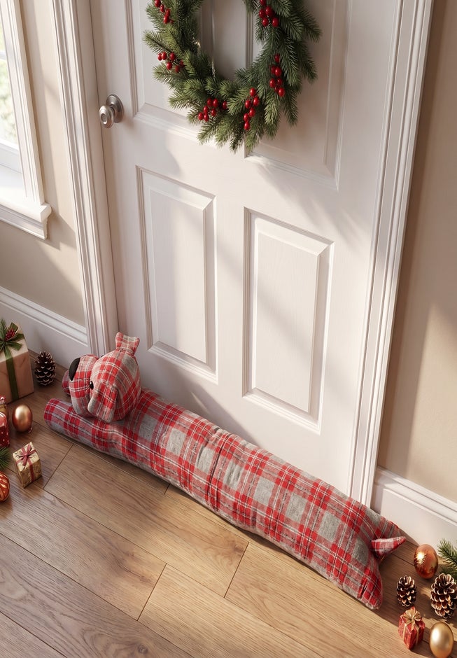 Christmas Dog Door Draft Blocker image number 3