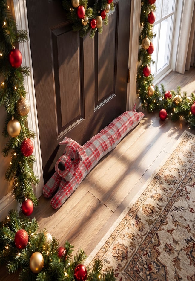Christmas Dog Door Draft Blocker image number 4