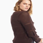 Tiered Ruffle Knit Top image number 2