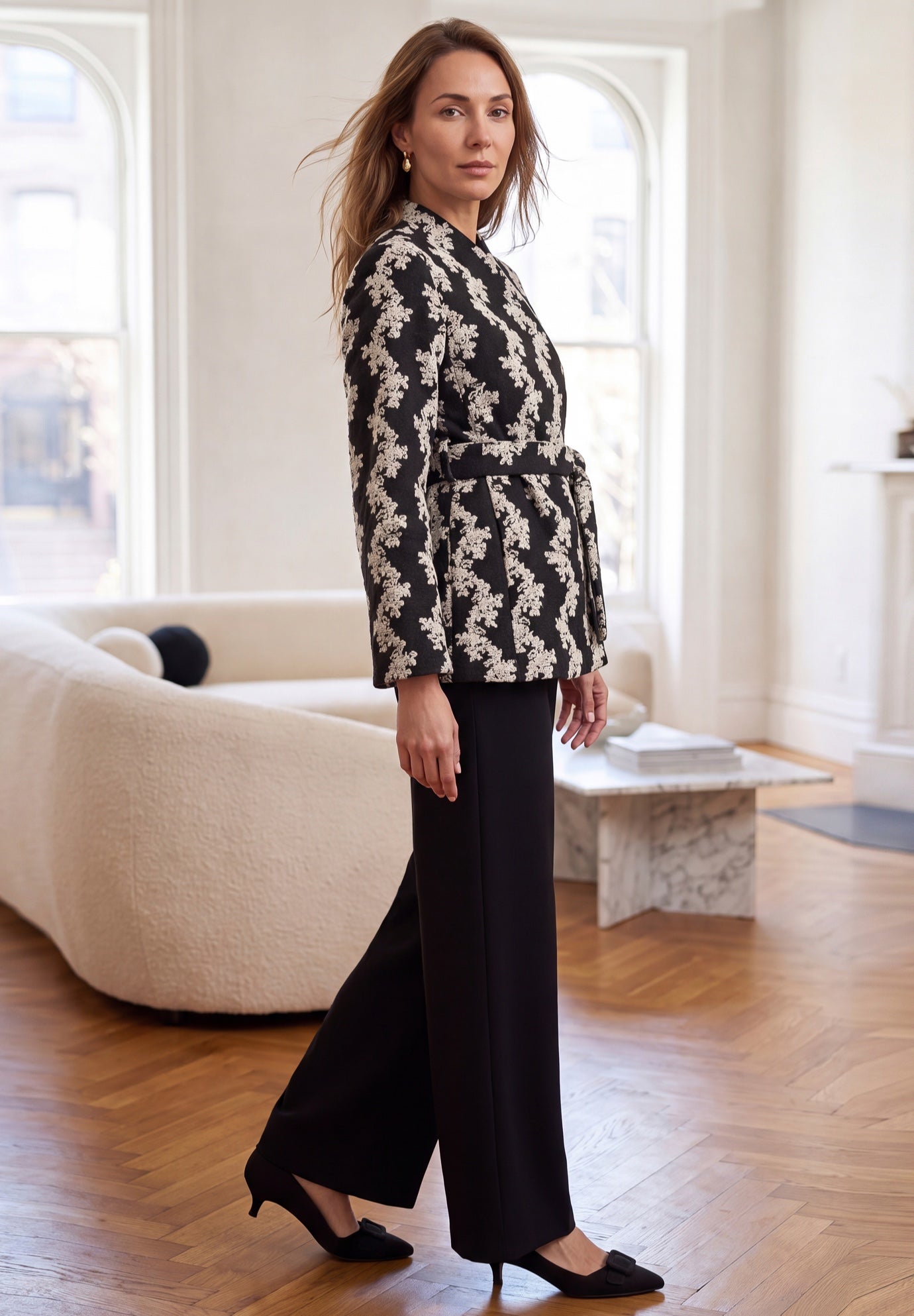 Belted Wrap Jacket image number 2