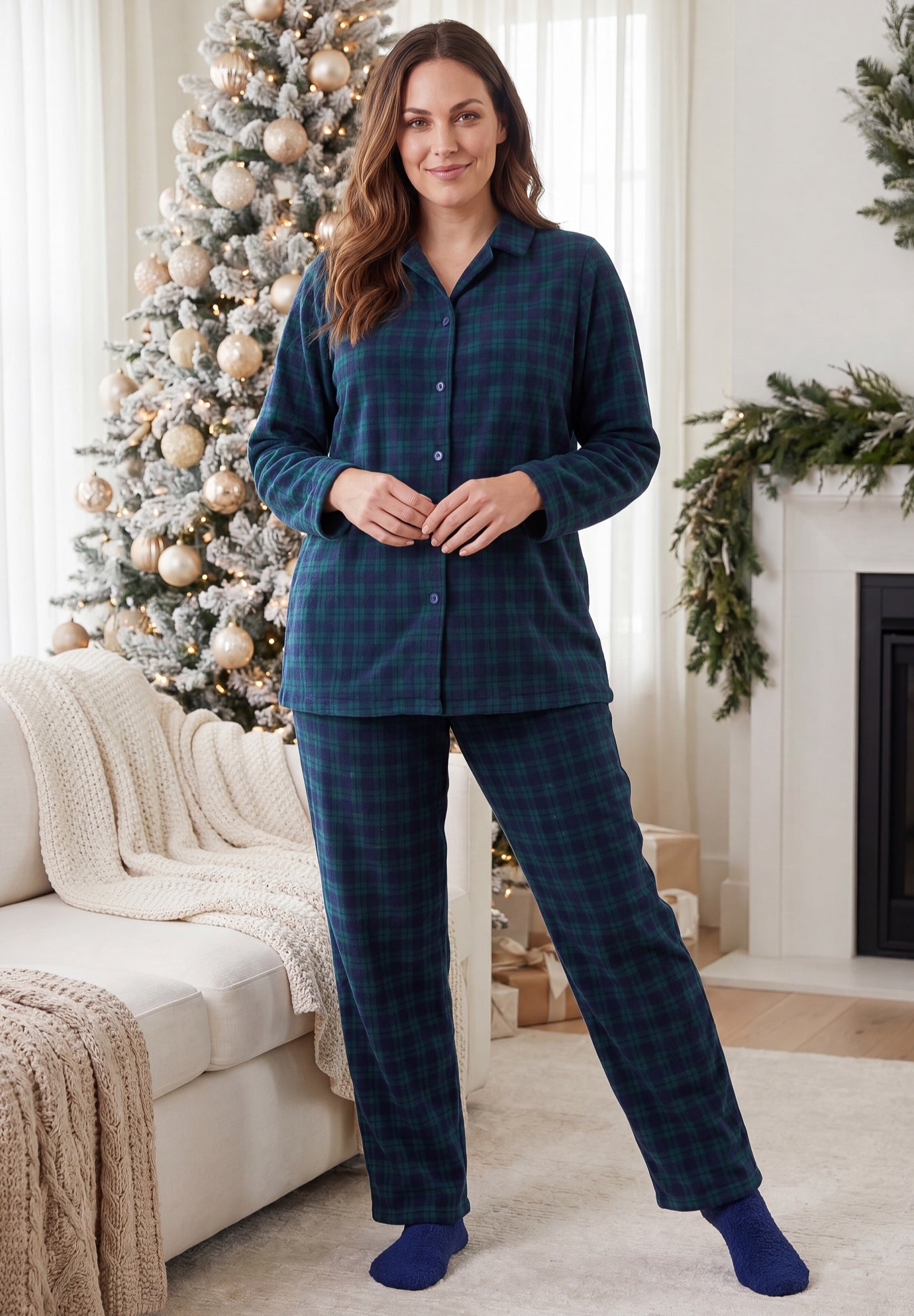 Soft & Cozy Pajama Set & Socks image number 0