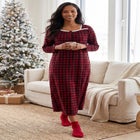 Only Necessities Soft & Cozy Gown & Socks image number 0